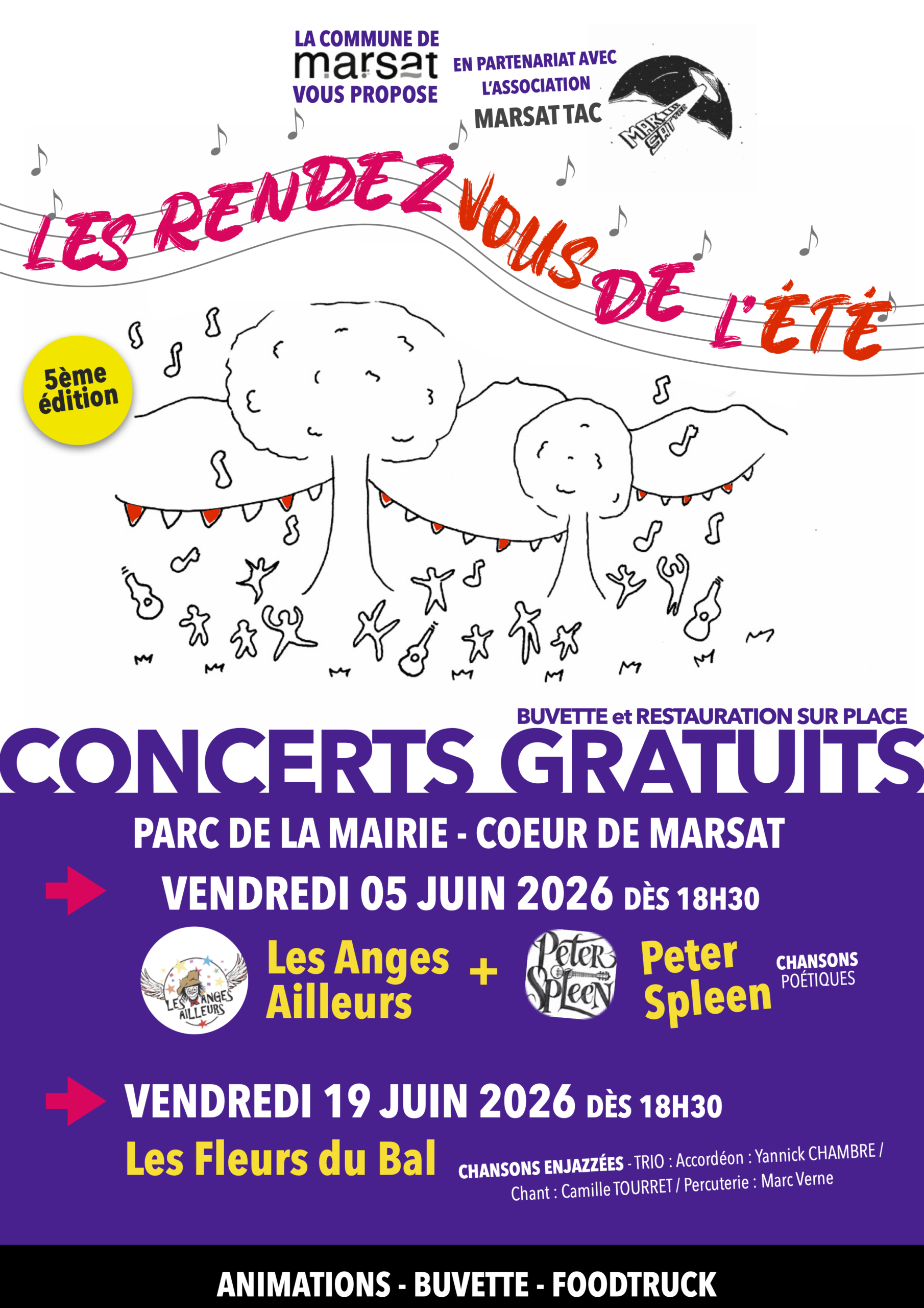 Les rendez-vous de l’été – Les Fleurs du Bal