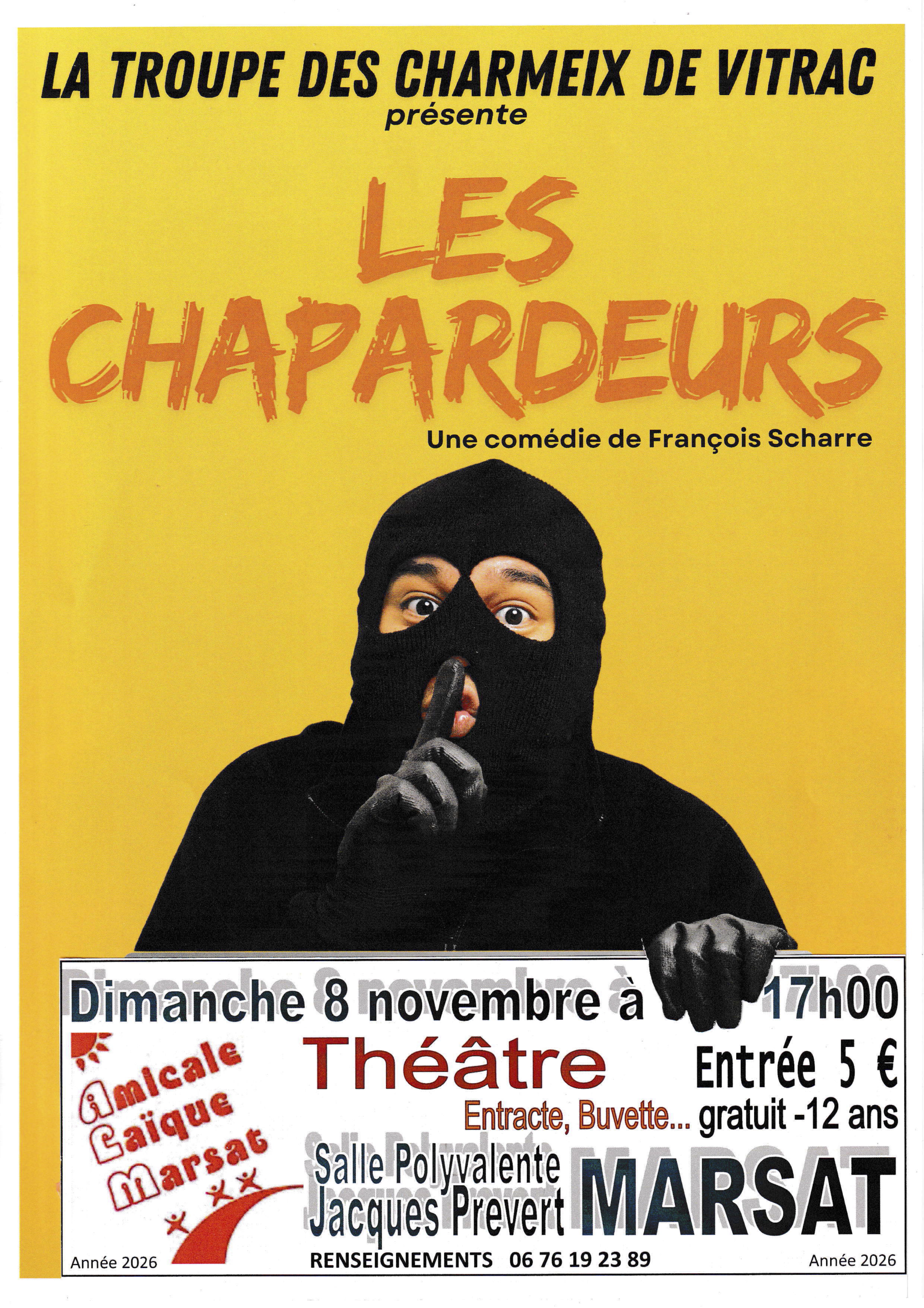 Théatre : Les chapardeurs